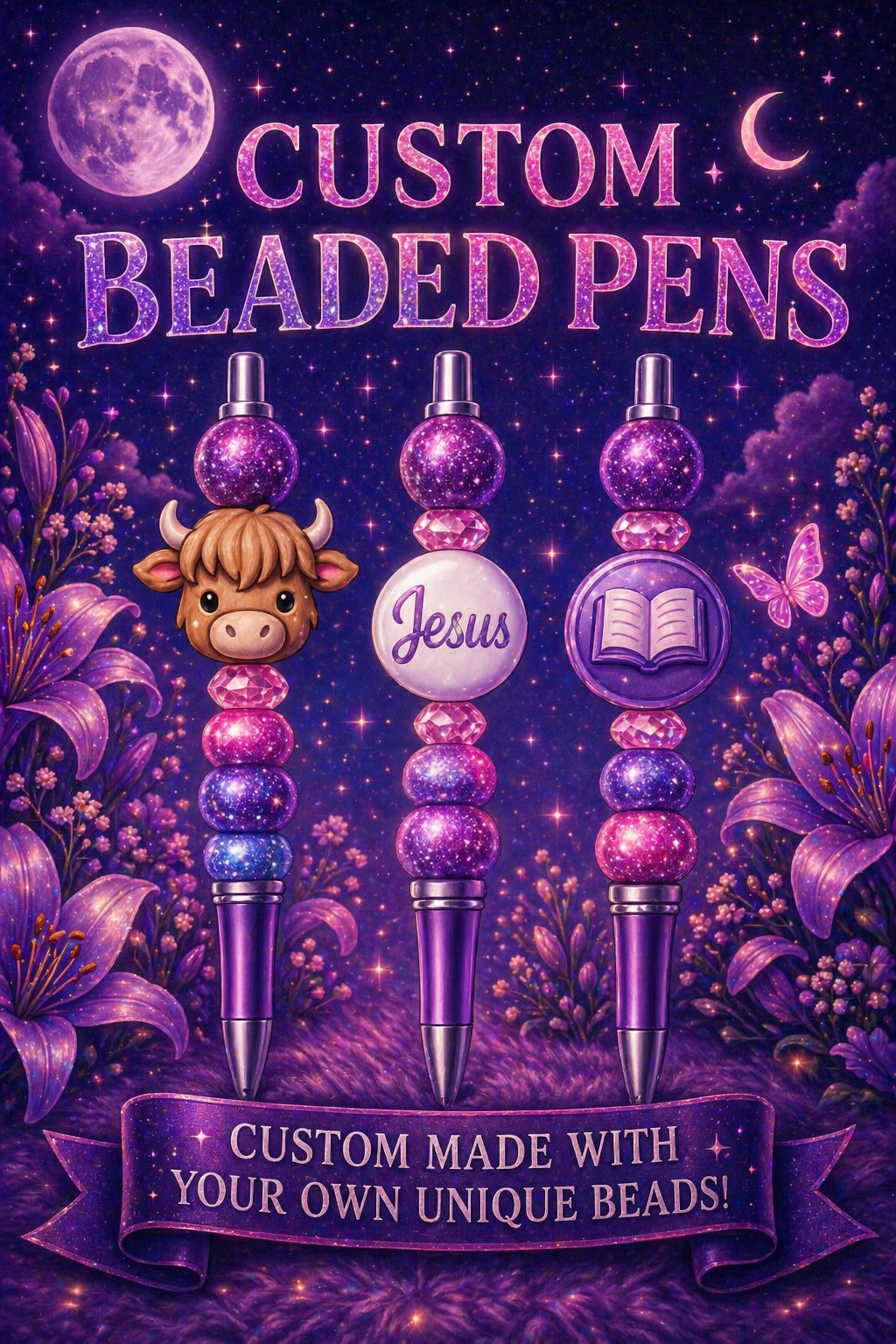 Beaded Pens