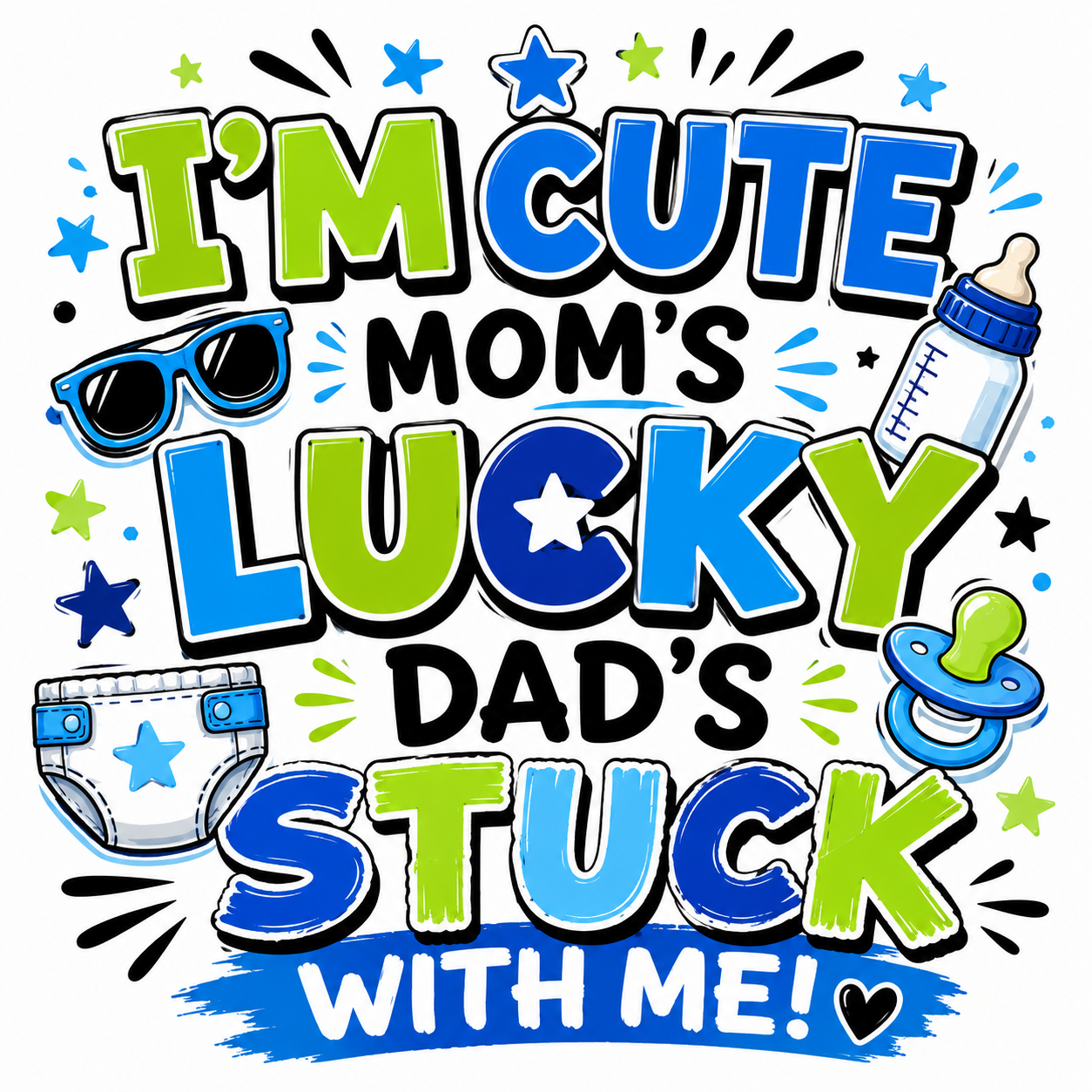 Custom Baby Onesie | Personalized Baby Bodysuit | Cute Baby Girl & Baby Boy Designs