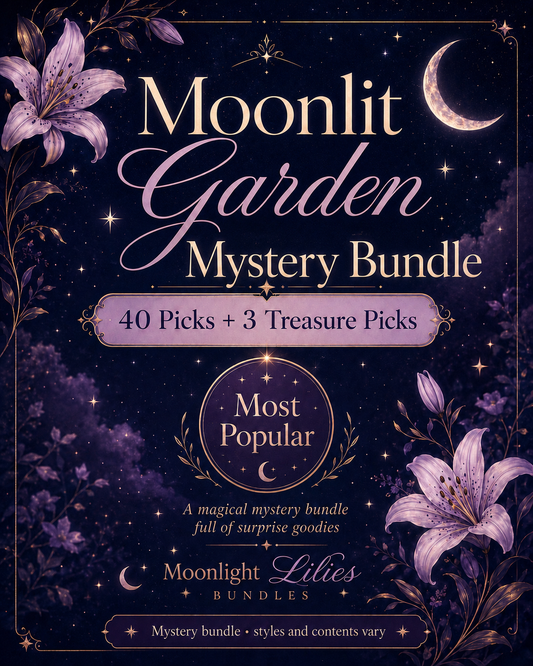 Moonlit Garden Mystery Bundle | 40 Picks + 3 Treasure Picks