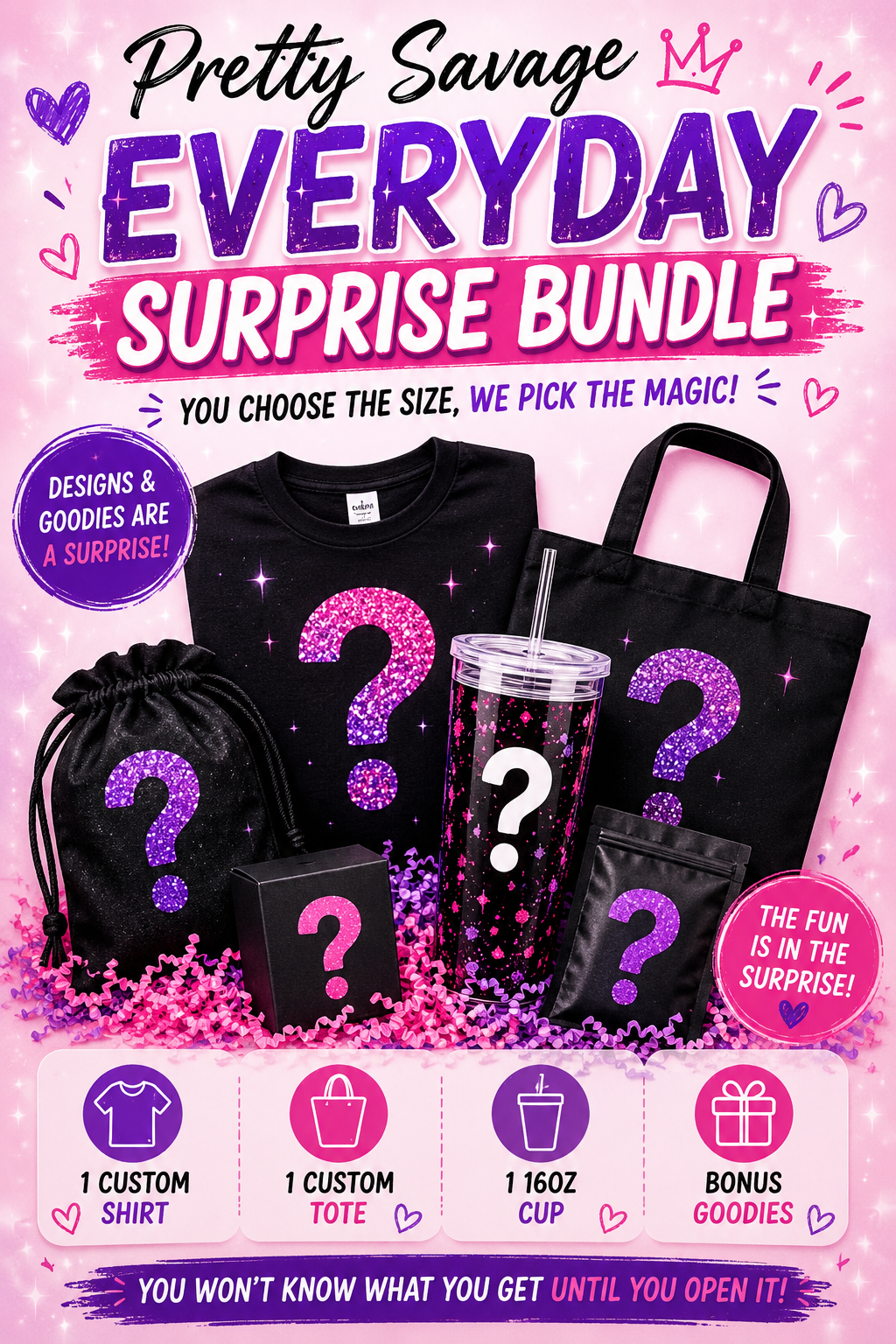 Pretty Savage Surprise Bundle | Choose Your Bundle